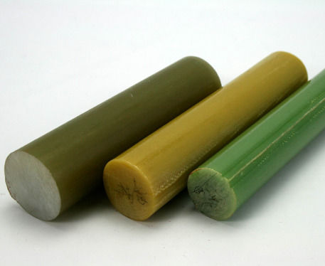 품질  High quality mechanical strength of low water absorption, good processability yellow, green and white fiberglass bars, rods 공장